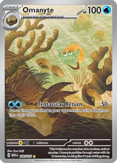 Omanyte - 180/165 (180) [SV: Scarlet & Violet 151] Holofoil - Deck Out Gaming