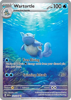 Wartortle - 171/165 (171) [SV: Scarlet & Violet 151] Holofoil - Deck Out Gaming