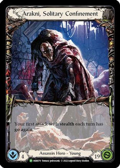 Arakni, Solitary Confinement - HER079 (HER079) [Flesh and Blood: Promo Cards] Cold Foil - Deck Out Gaming