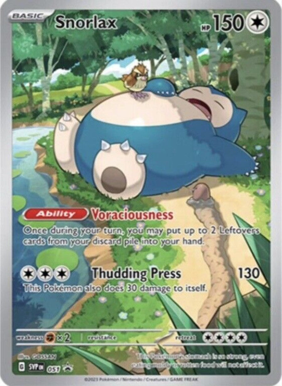 Snorlax - 051 (SVP) [SV: Scarlet & Violet Promo Cards]