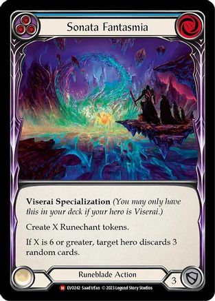 Sonata Fantasmia (EVO242) [Bright Lights] Rainbow Foil - Deck Out Gaming