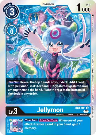 Jellymon (Resurgence Booster Box Promotion Pack) (RB1-011) [Resurgence Booster] Foil - Deck Out Gaming