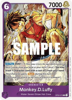 Monkey.D.Luffy (Dash Pack) (OP03-070) [Kingdoms of Intrigue] Foil - Deck Out Gaming