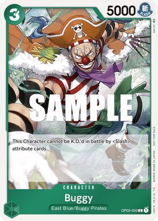 Buggy (Dash Pack) (OP03-032) [Kingdoms of Intrigue] Foil - Deck Out Gaming