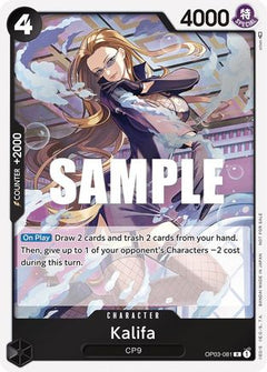Kalifa (Dash Pack) (OP03-081) [Kingdoms of Intrigue] Foil - Deck Out Gaming
