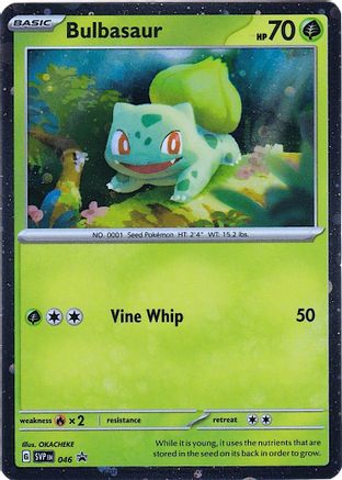 Bulbasaur - 046 (Cosmos Holo) (46) [SV: Scarlet & Violet Promo Cards] Holofoil - Deck Out Gaming