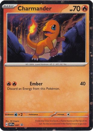 Charmander - 047 (Cosmos Holo) (47) [SV: Scarlet & Violet Promo Cards] Holofoil - Deck Out Gaming
