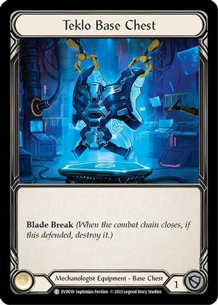 Teklo Base Chest (EVO019) [Bright Lights] - Deck Out Gaming