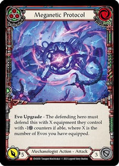 Meganetic Protocol (EVO059) [Bright Lights] Rainbow Foil - Deck Out Gaming