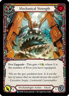 Mechanical Strength (Yellow) (EVO068) [Bright Lights] - Deck Out Gaming