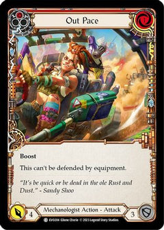 Out Pace (Red) (EVO204) [Bright Lights] - Deck Out Gaming
