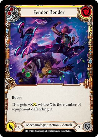Fender Bender (Yellow) (EVO211) [Bright Lights] - Deck Out Gaming