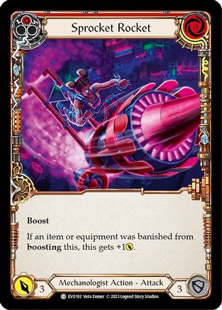 Sprocket Rocket (Red) (EVO192) [Bright Lights] - Deck Out Gaming
