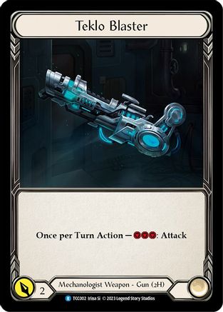 Teklo Blaster (TCC002) [Round the Table: TCCxLSS] Cold Foil - Deck Out Gaming