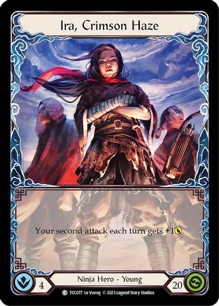 Ira, Crimson Haze (TCC077) [Round the Table: TCCxLSS] Rainbow Foil - Deck Out Gaming