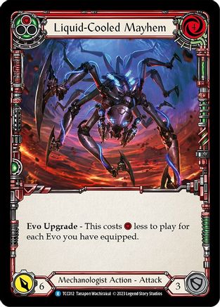 Liquid-Cooled Mayhem (Red) (TCC012) [Round the Table: TCCxLSS] - Deck Out Gaming