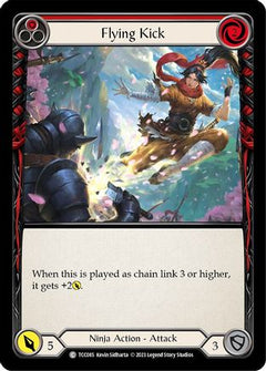 Flying Kick (Red) (TCC085) [Round the Table: TCCxLSS] - Deck Out Gaming