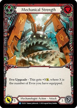 Mechanical Strength (Red) (TCC013) [Round the Table: TCCxLSS] - Deck Out Gaming