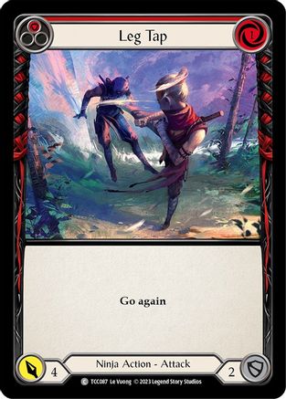 Leg Tap (Red) (TCC087) [Round the Table: TCCxLSS] - Deck Out Gaming