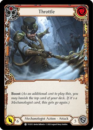 Throttle (Red) (TCC015) [Round the Table: TCCxLSS] - Deck Out Gaming
