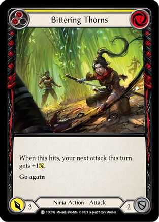 Bittering Thorns (Yellow) (TCC092) [Round the Table: TCCxLSS] - Deck Out Gaming