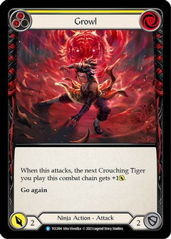 Growl (Yellow) (TCC094) [Round the Table: TCCxLSS] - Deck Out Gaming
