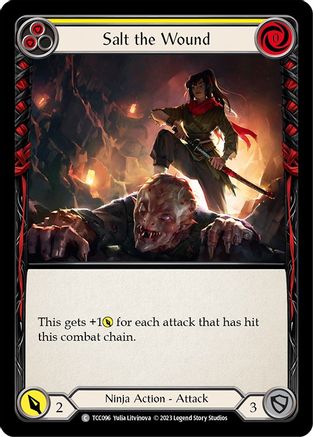 Salt the Wound (Yellow) (TCC096) [Round the Table: TCCxLSS] - Deck Out Gaming