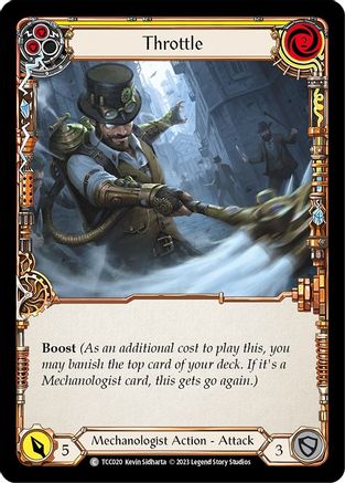 Throttle (Yellow) (TCC020) [Round the Table: TCCxLSS] - Deck Out Gaming