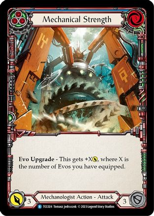 Mechanical Strength (Blue) (TCC024) [Round the Table: TCCxLSS] - Deck Out Gaming
