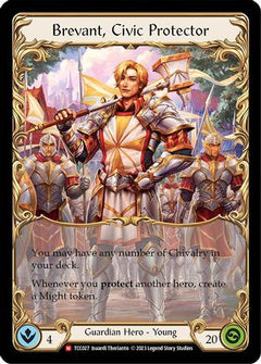 Brevant, Civic Protector (TCC027) [Round the Table: TCCxLSS] Rainbow Foil - Deck Out Gaming