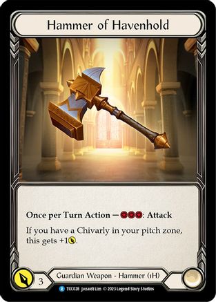 Hammer of Havenhold (TCC028) [Round the Table: TCCxLSS] Cold Foil - Deck Out Gaming