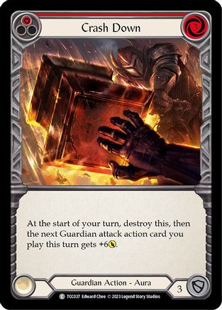 Crash Down (Red) (TCC037) [Round the Table: TCCxLSS] - Deck Out Gaming