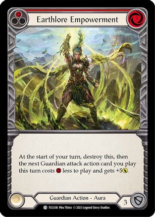 Earthlore Empowerment (Red) (TCC038) [Round the Table: TCCxLSS] - Deck Out Gaming