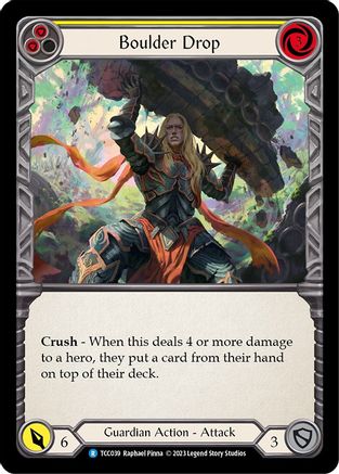 Boulder Drop (Yellow) (TCC039) [Round the Table: TCCxLSS] - Deck Out Gaming