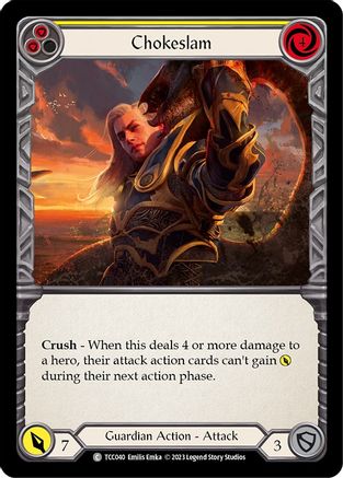 Chokeslam (Yellow) (TCC040) [Round the Table: TCCxLSS] - Deck Out Gaming