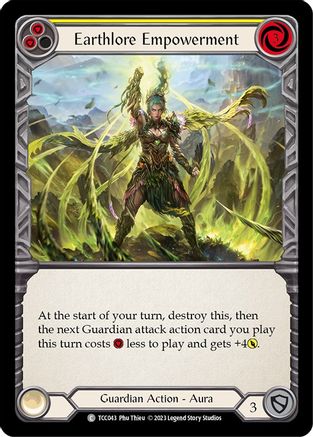 Earthlore Empowerment (Yellow) (TCC043) [Round the Table: TCCxLSS] - Deck Out Gaming