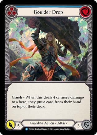 Boulder Drop (Blue) (TCC044) [Round the Table: TCCxLSS] - Deck Out Gaming