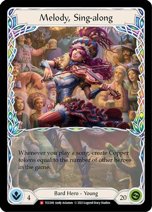 Melody, Sing-along (TCC049) [Round the Table: TCCxLSS] Rainbow Foil - Deck Out Gaming