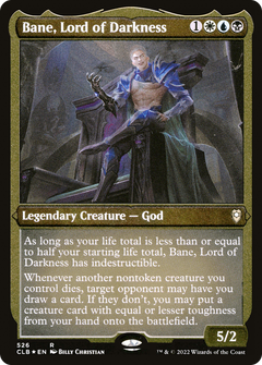 Bane, Lord of Darkness (526) [Commander Legends: Battle for Baldur's Gate] etched - Deck Out Gaming