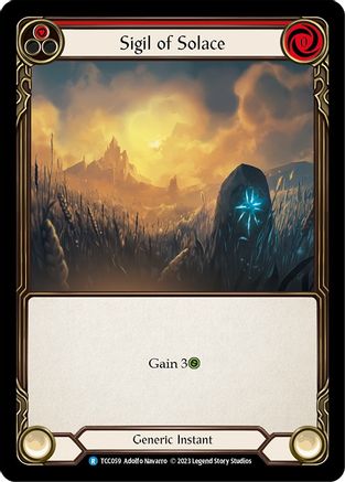 Sigil of Solace (Red) (TCC059) [Round the Table: TCCxLSS] - Deck Out Gaming