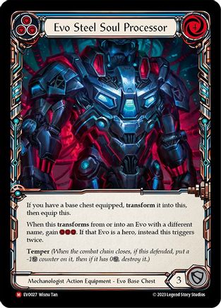 Evo Steel Soul Processor (EVO027) [Bright Lights] - Deck Out Gaming