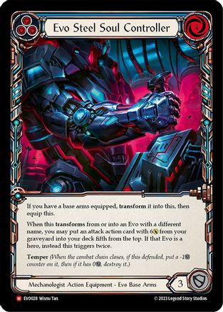 Evo Steel Soul Controller (EVO028) [Bright Lights] - Deck Out Gaming