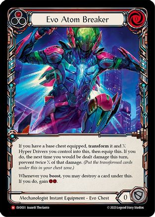 Evo Atom Breaker (EVO031) [Bright Lights] - Deck Out Gaming