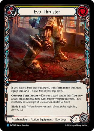 Evo Thruster (EVO037) [Bright Lights] - Deck Out Gaming