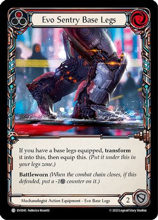 Evo Sentry Base Legs (EVO045) [Bright Lights] - Deck Out Gaming