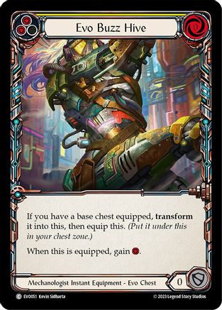 Evo Buzz Hive (EVO051) [Bright Lights] Cold Foil - Deck Out Gaming