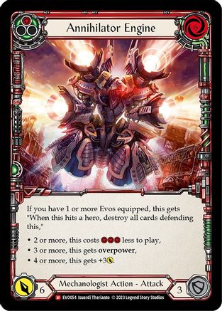 Annihilator Engine (EVO054) [Bright Lights] Rainbow Foil - Deck Out Gaming
