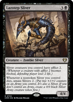 Lazotep Sliver (733) [Commander Masters] - Deck Out Gaming