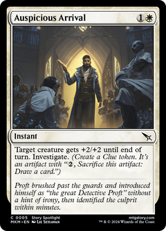 Auspicious Arrival (5) [Murders at Karlov Manor] foil - Deck Out Gaming