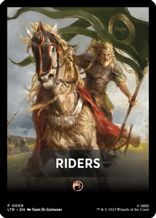 Riders Theme Card (9) [Universes Beyond: The Lord of the Rings: Tales of Middle-earth] - Deck Out Gaming